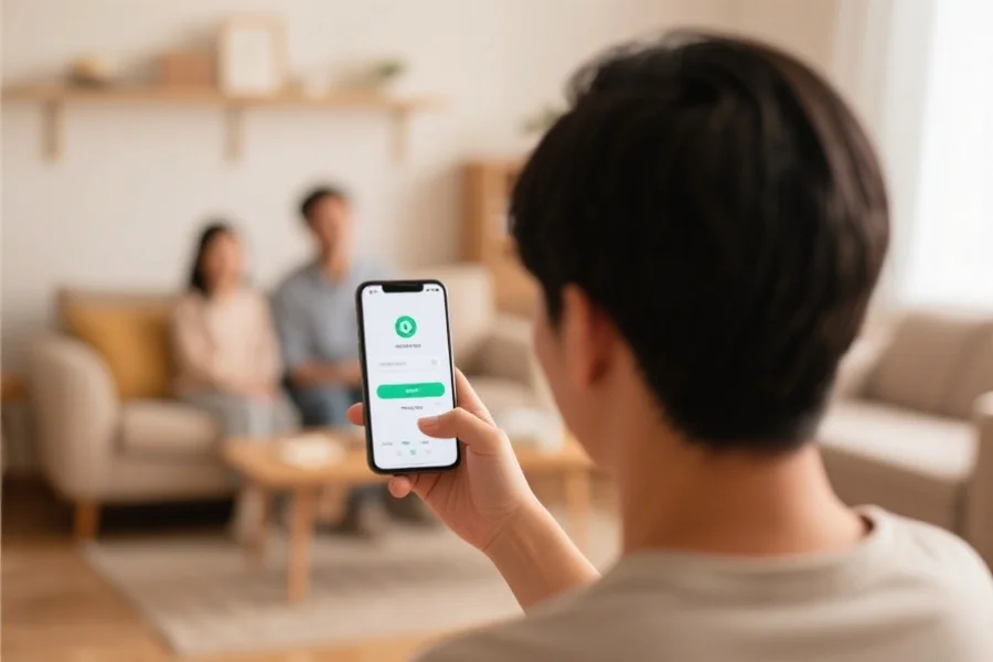 移动端登录入口场景